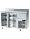 MESA FRÍA TRASBARRA 2 PUERTAS CRISTAL  MOD FMPS-150C