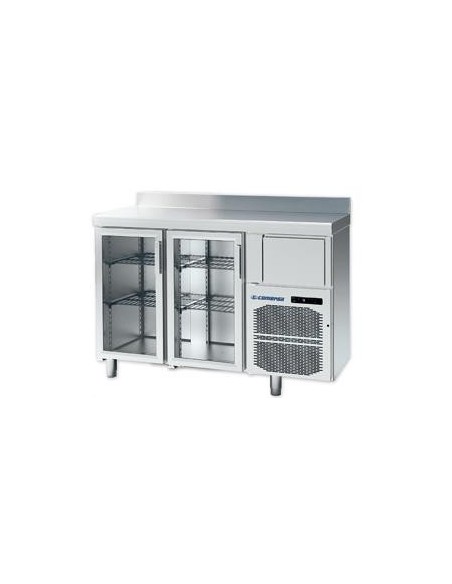 MESA FRÍA TRASBARRA 2 PUERTAS CRISTAL  MOD FMPS-150C