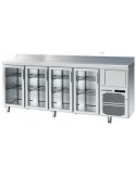 MESA FRÖA TRASBARRA 4 PUERTAS ACERO INOX.AISI-304 MOD FMPS-250                                                                  