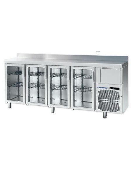 MESA FRÖA TRASBARRA 4 PUERTAS ACERO INOX.AISI-304 MOD FMPS-250                                                                  