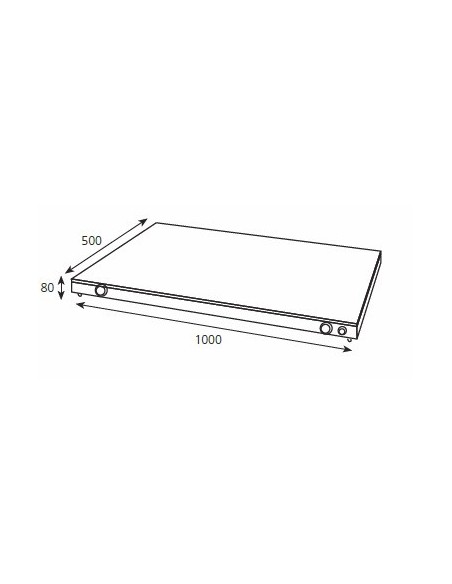 PLACA CALIENTE DE SOBREMESA MOD PC10050