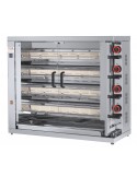 ASADOR DE POLLOS A GAS 4 ESPADAS FECA MOD 420EKO