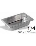 CUBETA GASTRONORM GN 2/1 530X650MM INOX 18/10 AISI 304 (elija el fondo en el desplegable interior)