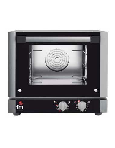 HORNO SEMI-PROFESIONAL 3 BANDEJAS 34X24CMS ó 3XGN1/2 3,1KW 230V MOD. RX-203