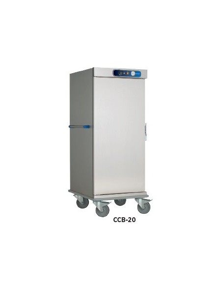 CARRO CALIENTE CAPACIDAD 20 GN 2/1 ó 40 GN 1/1 MOD CCB-20