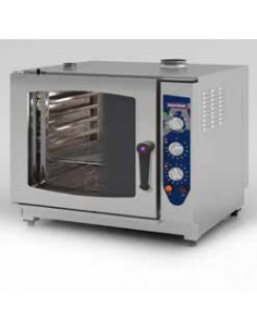 HORNO MIXTO VAPOR INOXTREND SERIE COMPACT ANALÓGICO 7 BANDEJAS GN 1/1 MOD CDA-107G