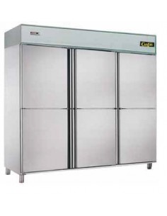ARMARIO FRIGORÍFICO 6 PUERTAS TOTAL INOX MOD FGI306