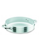 PAELLERAS 60CMS. 28 LTS. ALT. 10CMS. CHEF-ALUMINIO  LACOR MOD. 20660                                                           