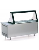 MESA FRÍA TOPPING CON CRISTAL ELEVABLE MOD PC80-200-27-LGL
