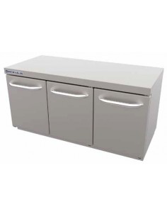 MESA 1200MM SOPORTE INOX.CON PUERTAS PARA MàDULOS SNACK 550 DE REPAGAS MOD. MS-120                                              