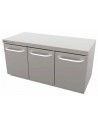 MESA 1200MM SOPORTE INOX.CON PUERTAS PARA MÓDULOS SNACK 550 DE REPAGAS MOD. MS-120