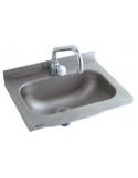 LAVABO ACERO INOX RECTANGULAR, MOD LB-43, MEDIDAS L 400 X F 320 X H 185 MM