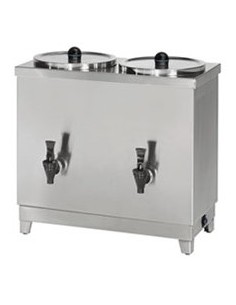 TERMOS DE LECHE DOBLE LADA 12 LITROS (6+6) MOD TL-12                                                                            