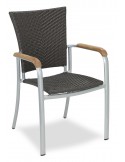 SILLON PARA EXTERIOR ESTRUCTURA DE ALUMINIO, Y MÉDULA SINTÉTICA COLOR  JAVA MOD 261N