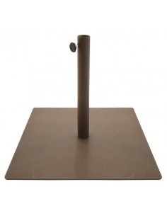 SOPORTE PARASOL PLANCHA DE HIERRO MEDIDAS 625 X 625 MM. MOD 7710