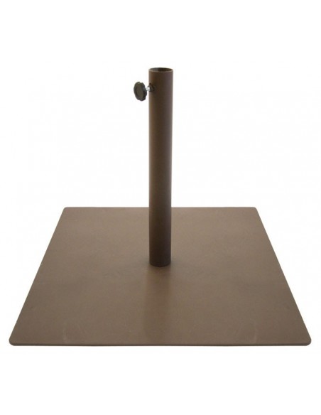 SOPORTE PARASOL PLANCHA DE HIERRO MEDIDAS 625 X 625 MM. MOD 7710