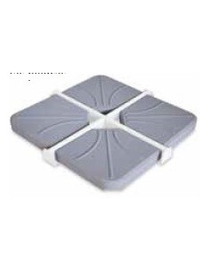 SET DE 4 PIEDRAS BASE PARASOL MOD M7730