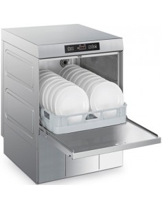 LAVAVAJILLAS CESTA 50X50 SMEG "FULL EQUIP" DESCALCIFICADOR,.BOMBA VACIADO, DOSIFICADOR JABÓN-ABRILLANTADOR SMEG MOD UD503DS