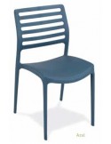 SILLA POLIPROPILENO APILABLE VARIOS COLORES MOD 1150