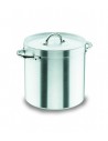 OLLA RECTA Ø20CMS. 6,30 LTS. ALT. 20CMS CON TAPA. CHEF -ALUMINIO. LACOR MOD. 20120