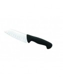 CUCHILLO ESTAMPADO SANTOKU ANTIDESLIZANTE, 10 CMS. LACOR MOD. 49210