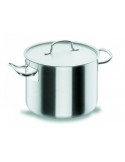 OLLA BAJA 36CMS, 29,50 LTS. ALT. 29CMS, CON TAPA, CHEF-INOX. LACOR MOD. 50135                                                  
