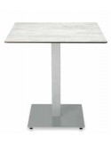 MESA ESTRUCTURA DE HIERRO, ENCIMERA DE COMPACT, VARIOS COLORES Y MEDIDAS, REF  M3020