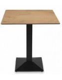 MESA PIE CENTRAL COLOR NEGRO, ENCIMERA /SM SOLO Ó COMPACT VARIOS COLORES REF M3030