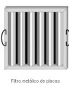 FILTRO CAMPANA EXTRACT. LAMAS MOD..FIP49049021 ACERO INOX. DE 490X490X50mm