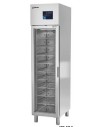 ARMARIO FRIGORÍFICO INOX GASTRONORM GN 1/1, 1 PUERTA CRISTAL EDENOX MOD APG511HC PC