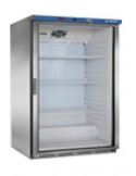 FRIGORIFICO 1 PUERTA CRISTAL, EXTERIOR INOX., 130 LITROS, MEDIDAS 626 X 600 X 845 MM, EDENOX MOD APS-251-I-C