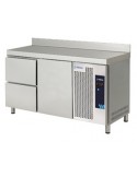 MESA FRIA 1 PUERTA+2CAJONES, MEDIDAS L1492 X F 600 X A850 MM, EDENOX MOD MPS-150-HCHD