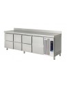 MESA FRÍA 6 CAJONES Y 1 PUERTA, MEDIDAS L2542 X F600 X A850MM, EDENOX MOD MPS-250-HCHHHD