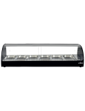 VITRINA CALIENTE MULTIFUNCIÓN CON LUZ LED 6 BANDEJAS GN1/3 40MM MOD 6CTL