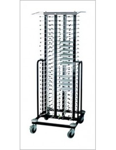 CARRO PORTAPLATOS C/RUEDA 100 PLATOS  LACOR MOD. 66550                                                                          