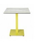MESA ESTRUCTURA DE HIERRO, ENCIMERA DE COMPACT, VARIOS COLORES Y MEDIDAS, REF  M3020