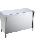 MESA ARMARIO FONDO 700MM CENTRAL CON PUERTAS (VER MEDIDAS Y PRECIOS EN EL INTERIOR) MOD. FCP70080