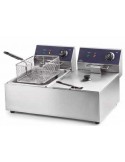 FREIDORA ELÉCTRICA DOBLE 6+6 L. POTENCIA 2500 WX2, LACOR MOD 69466