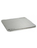 MESA DE 80 X 80 CM, ESTRUCTURA INOX Y ENCIMERA INOX Ó SM VARIOS COLORES MOD M384-3