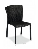 SILLA DE MÉDULA SINTÉTICA TEJIDA A MANO, COLORES BLANCO O JAVA, REF. M104