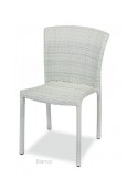 SILLA DE MÉDULA SINTÉTICA TEJIDA A MANO, COLORES BLANCO O JAVA, REF. M104