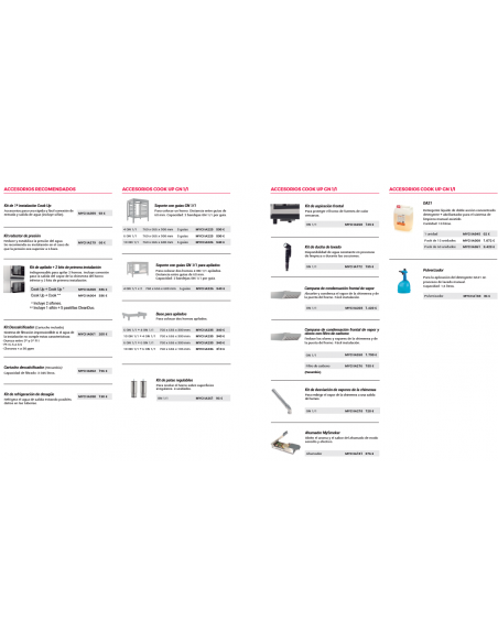 ACCESORIOS PARA HORNOS MYCHEF  COOK Y COOK-UP,CONSULTAR PRECIO