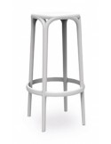 TABURETE DE EXTERIOR Y INTERIOR DE POLIPROPILENO, VARIOS COLORES, MOD V5BROOKLYN
