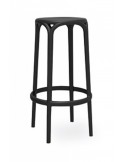 TABURETE DE EXTERIOR Y INTERIOR DE POLIPROPILENO, VARIOS COLORES, MOD V5BROOKLYN