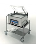 CARRO EN ACERO INOX PARA ENVASADORAS DE VACÍO, MOD CEV