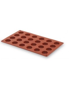 MOLDE SILICONA POMPONETTE 34X16MM,  24 CAVIDADES  LACOR MOD. 66828                                                             