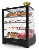 VITRINA TOWER REFRIGERADA COLOR NEGRO, SAYL MOD.TW