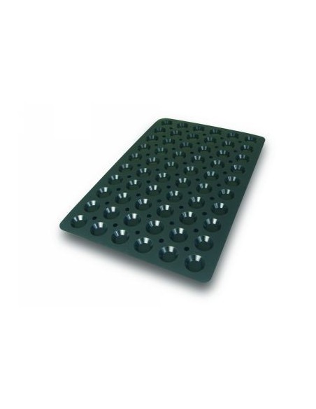 MOLDE SILICONA 60X40CM. MINITARTALLETE44X10MM  LACOR MOD. 66767                                                                 