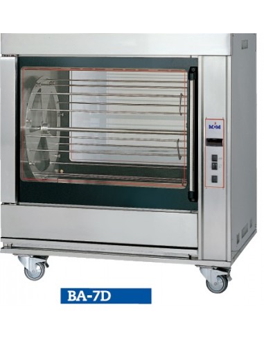 ASADOR SIN HUMOS ELÉCTRICO 14 ESPADAS 70/84 POLLOS MOD BA-7De