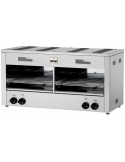 GRATINADOR SALAMANDRA A GAS 2 PARRILA 6,6 KWS MCM MODELO GR 2G